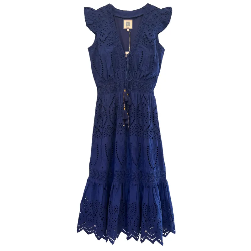 Lani Midi Dress Eyelet- Preorder sold by Alicia Bell