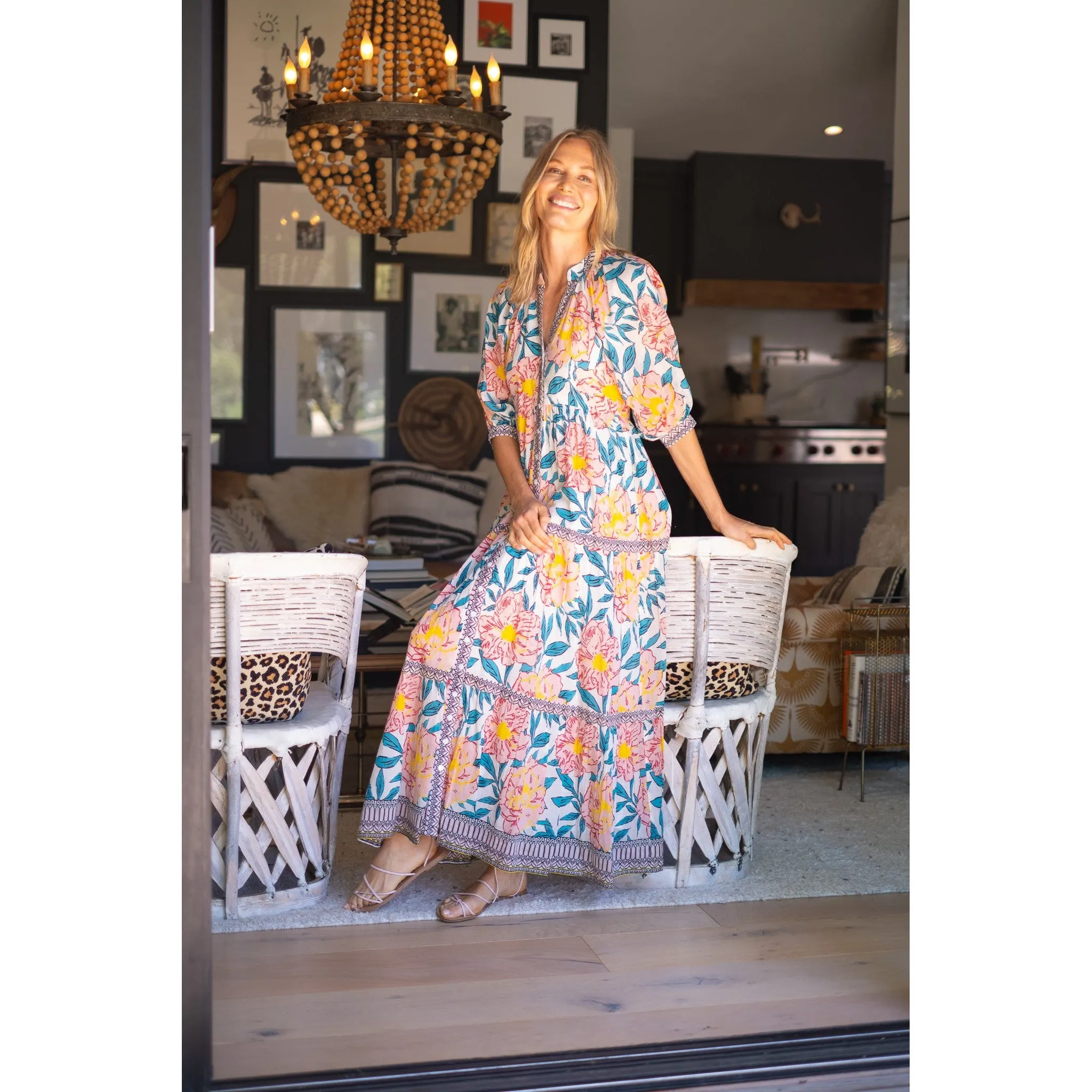 Clara Maxi Dress sold by Alicia Bell product image thumbnail 5