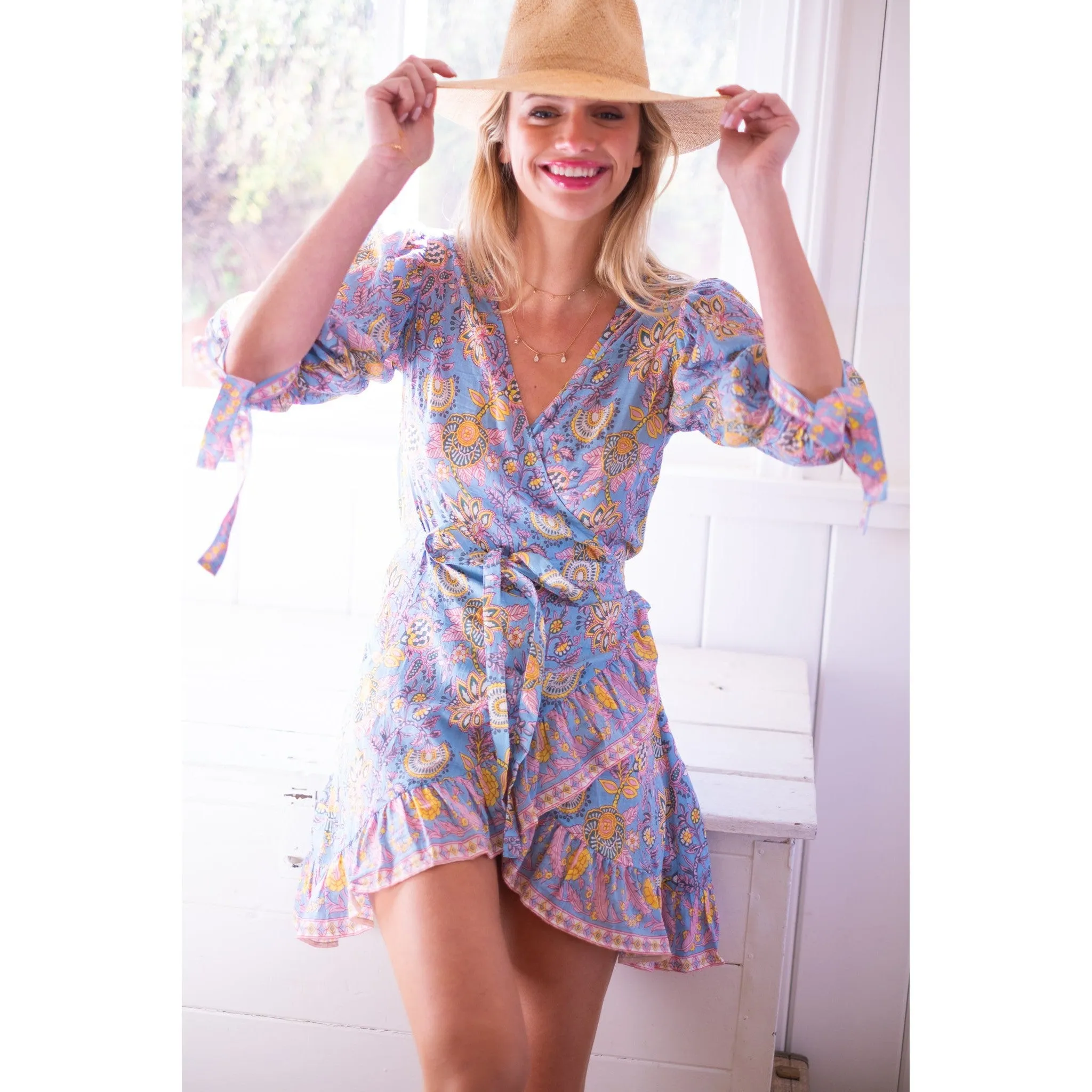Cindy Wrap Dress sold by Alicia Bell product image thumbnail 2