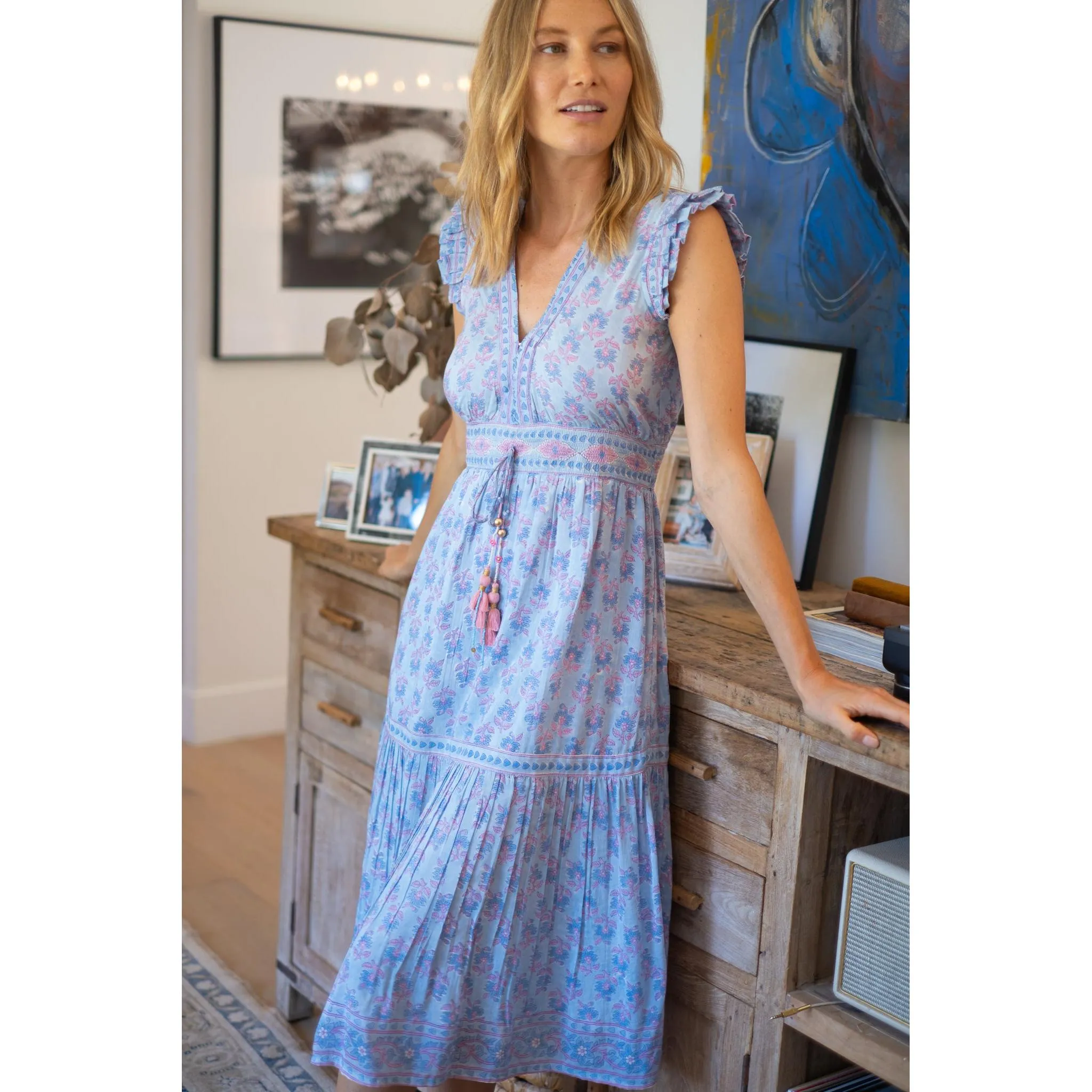Blake Midi Dress sold by Alicia Bell product image thumbnail 5
