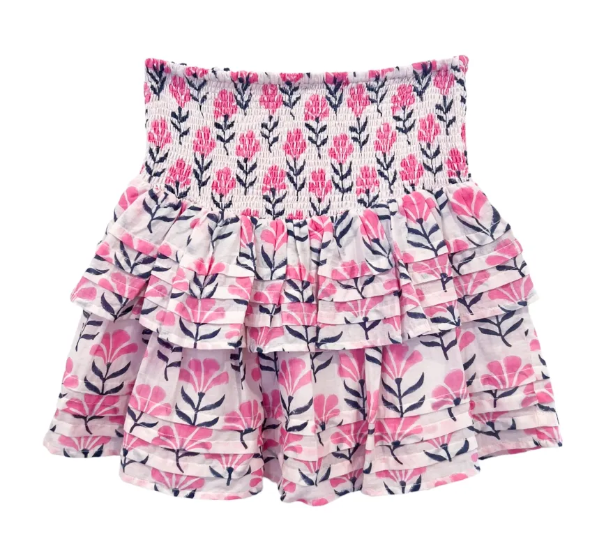 Pleated Smocked Mini Skirt sold by Alicia Bell