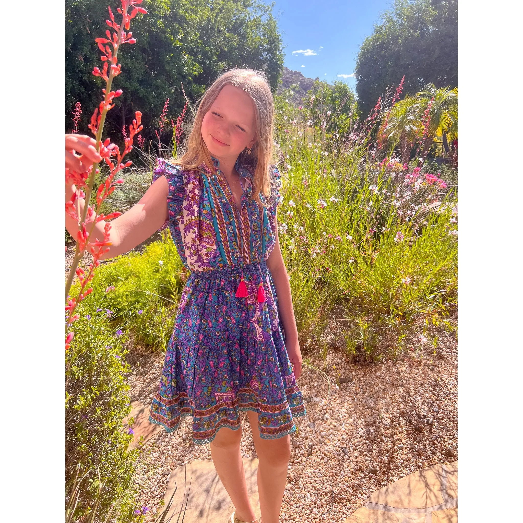 Girls Daphne Mini Dress sold by Alicia Bell