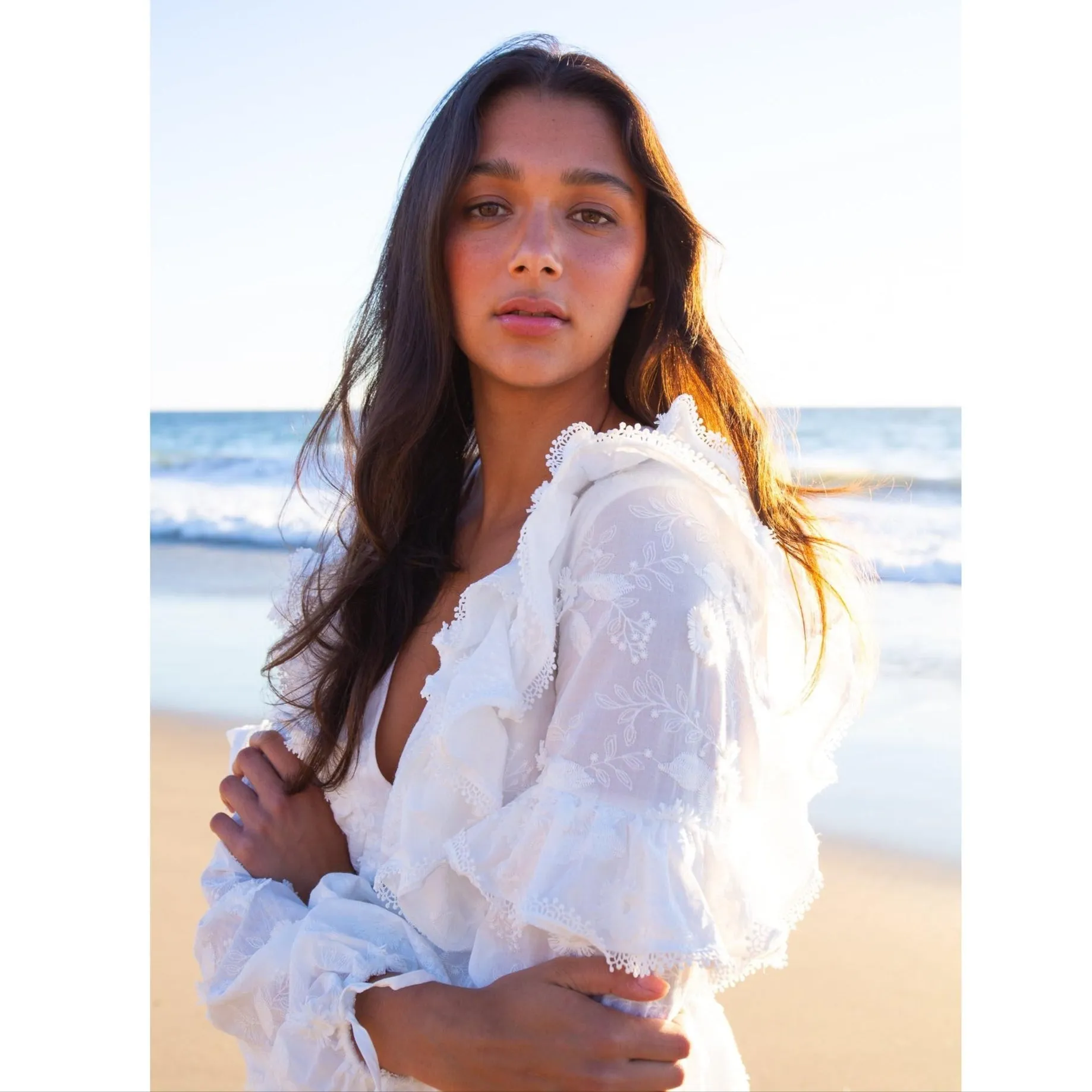 Frilly Top sold by Alicia Bell product image thumbnail 3