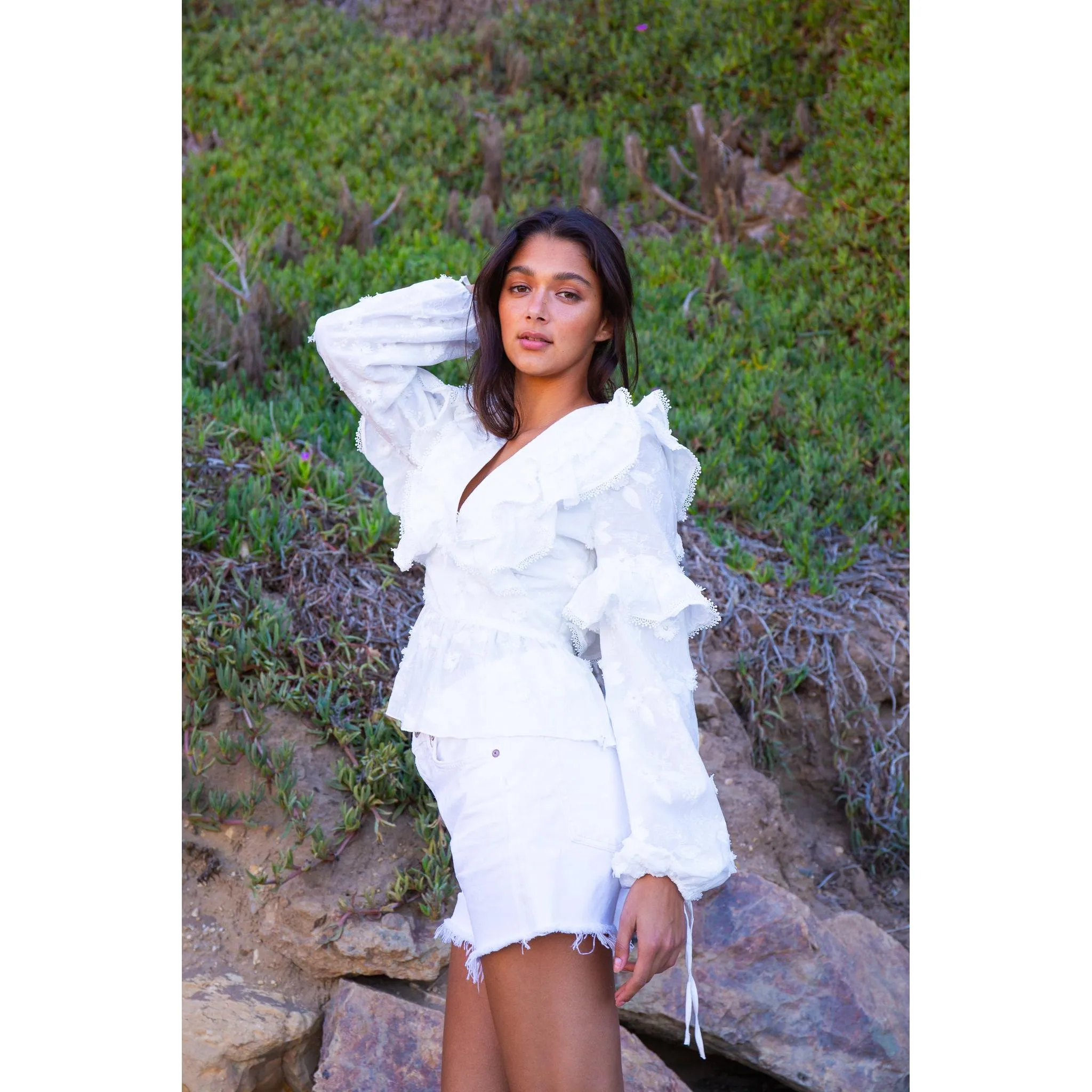 Frilly Top sold by Alicia Bell product image thumbnail 2