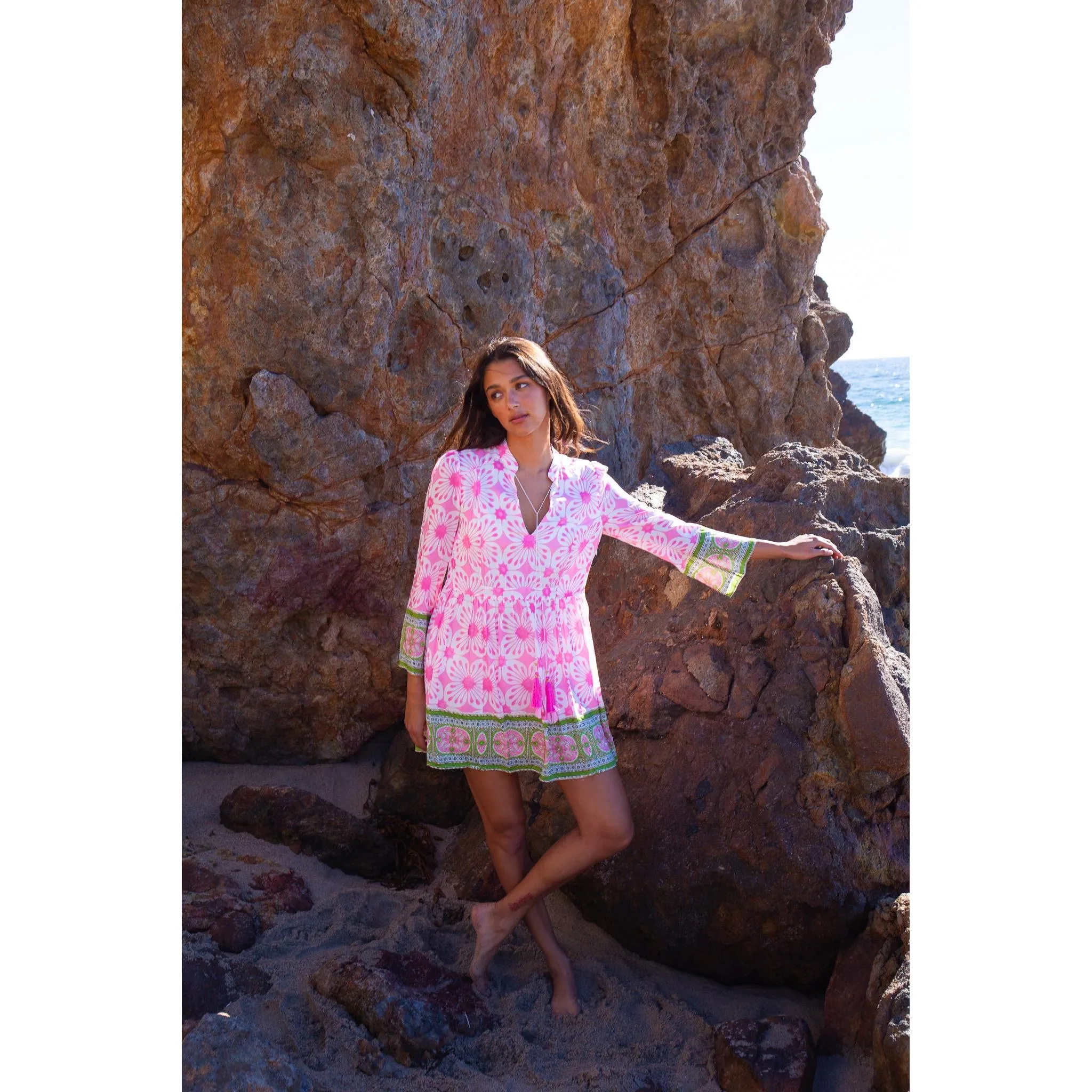 Rose Mini Dress sold by Alicia Bell product image thumbnail 5