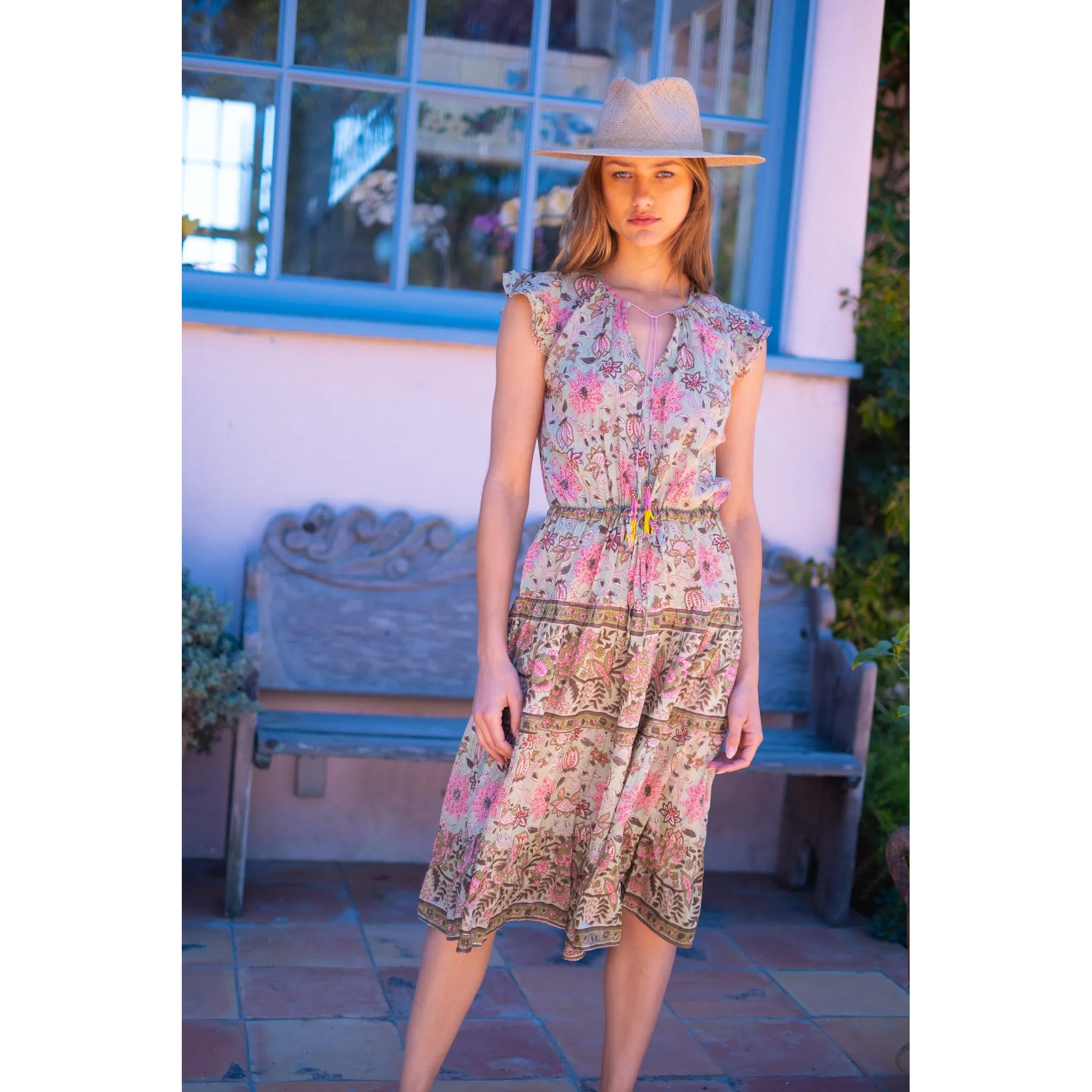 Leah Midi Dress sold by Alicia Bell