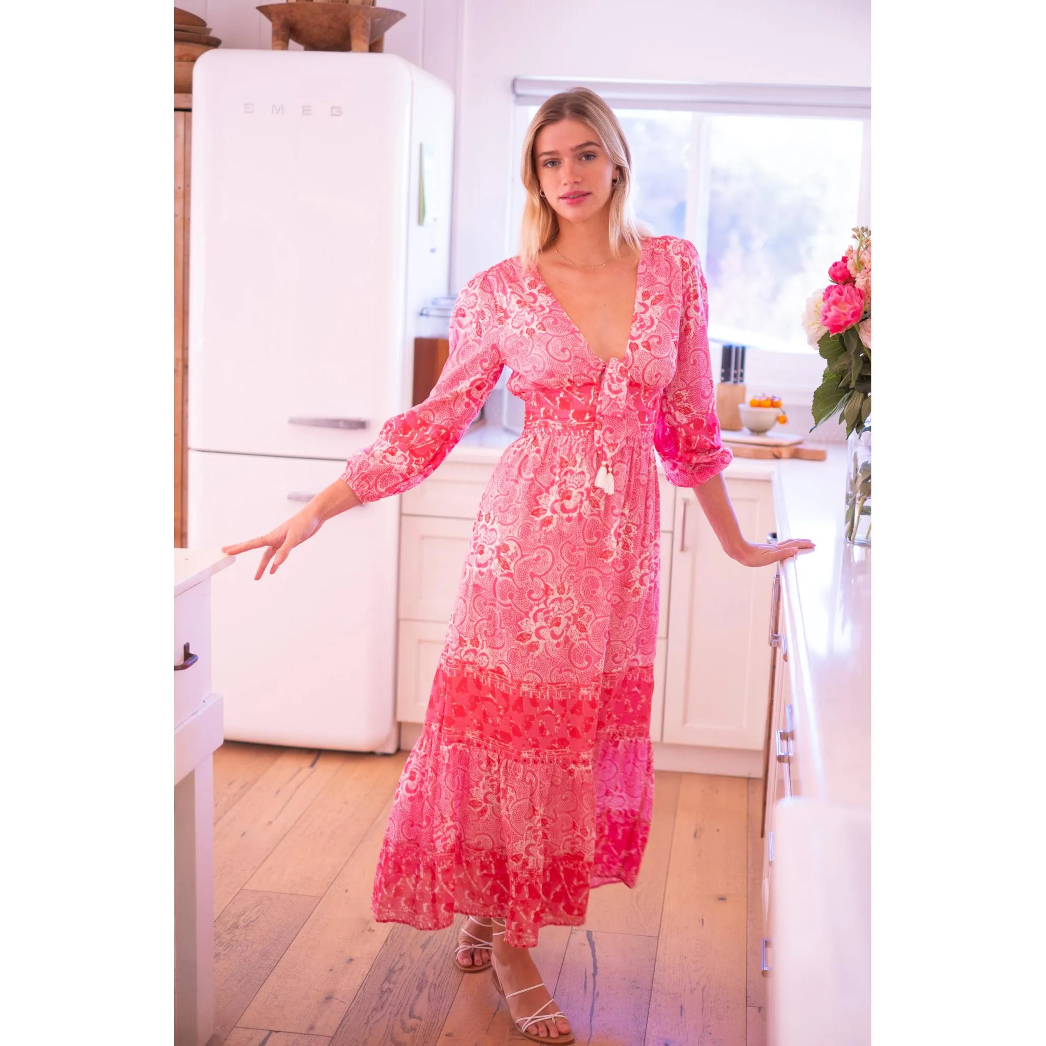 Magnolia Maxi Dress sold by Alicia Bell product image thumbnail 4