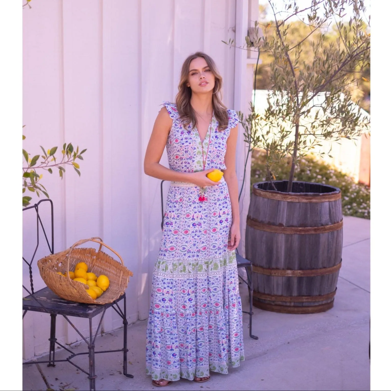 Annabelle Maxi Dress sold by Alicia Bell product image thumbnail 5