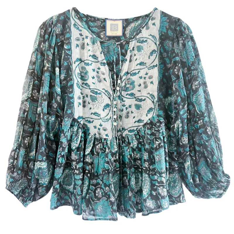Old Fawn Charcoal Top sold by Alicia Bell