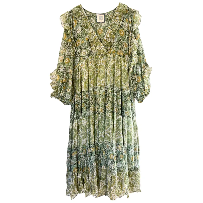 Hibiscus Maxi Dress sold by Alicia Bell