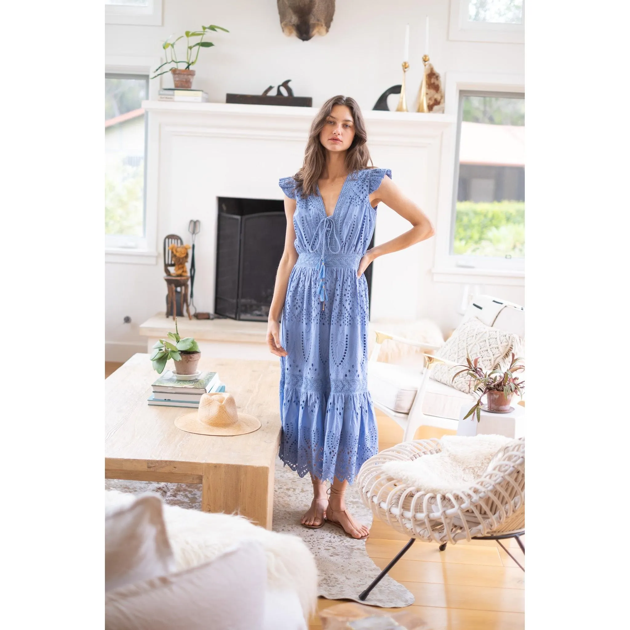 Lani Midi Dress - Preorder sold by Alicia Bell product image thumbnail 4