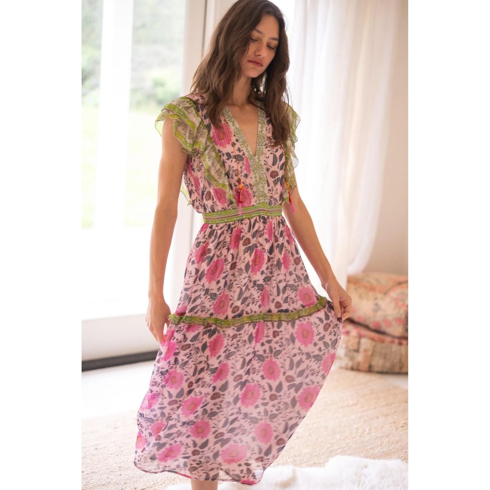 Krista Midi Dress sold by Alicia Bell