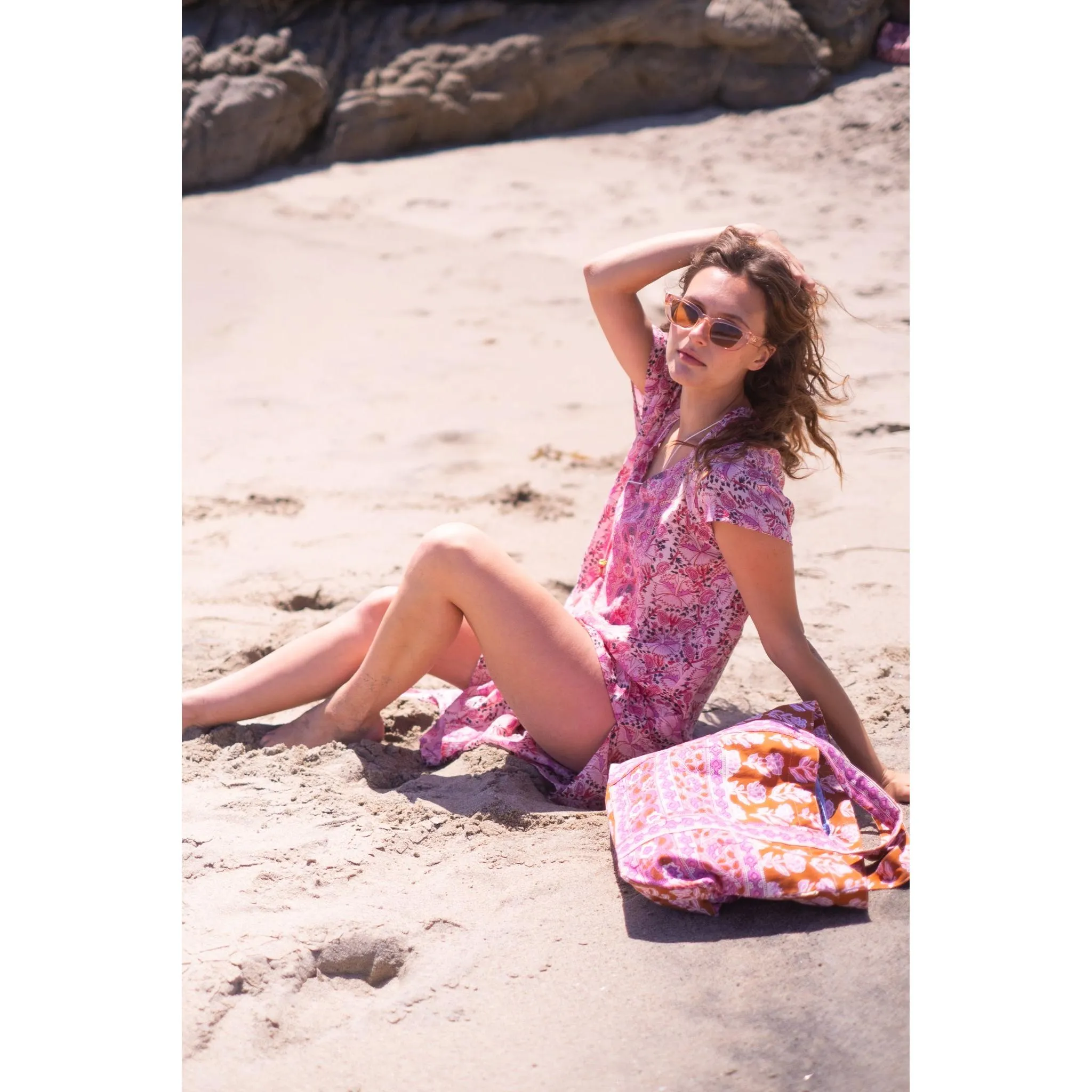 Kaftan Tunic Dress - Preorder sold by Alicia Bell product image thumbnail 3