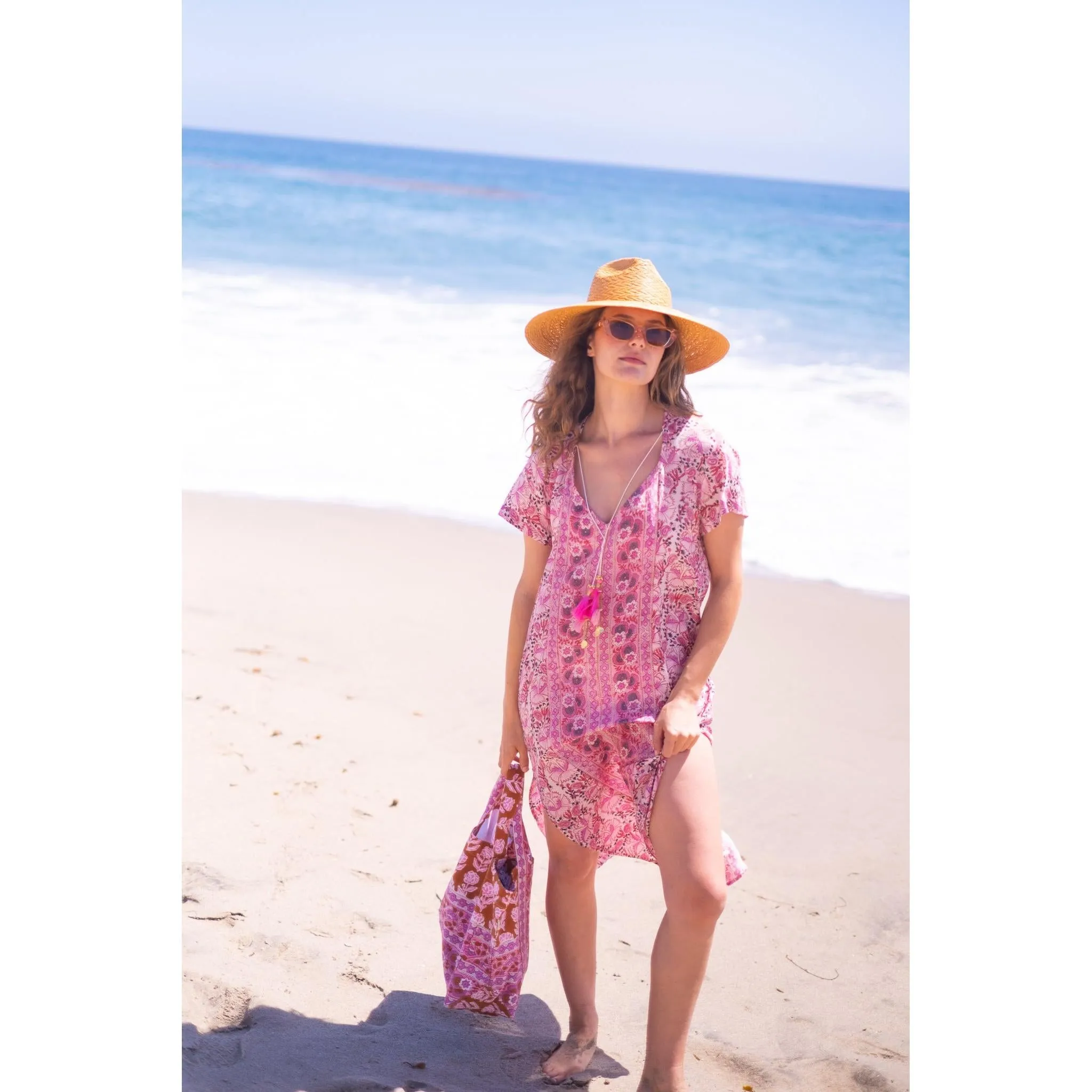 Kaftan Tunic Dress - Preorder sold by Alicia Bell product image thumbnail 5