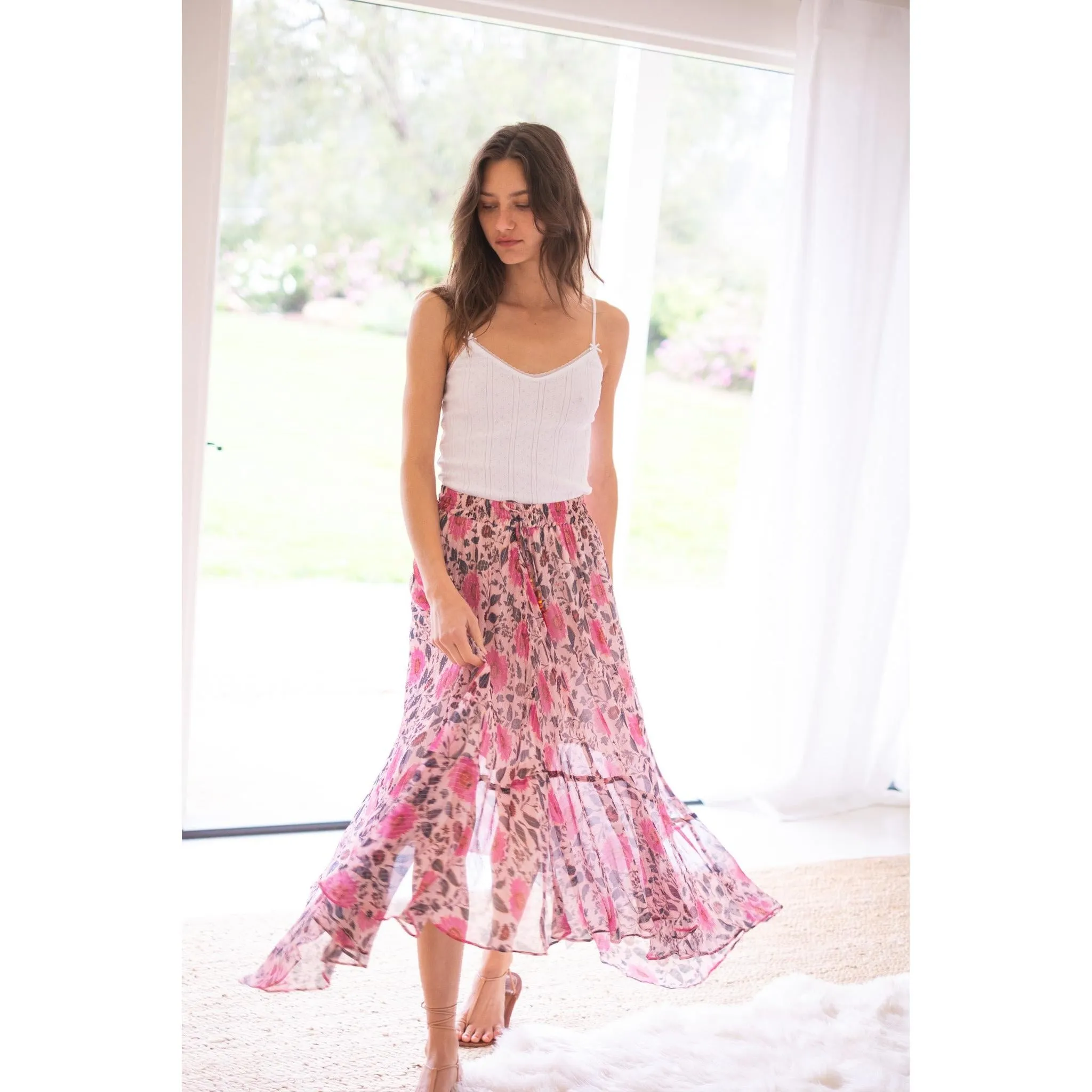 Julia Midi Skirt - Preorder sold by Alicia Bell product image thumbnail 4