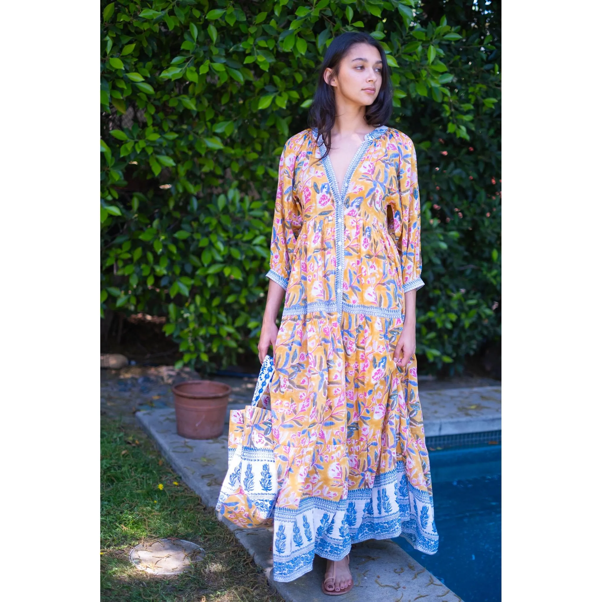 Clara Maxi Dress sold by Alicia Bell product image thumbnail 3