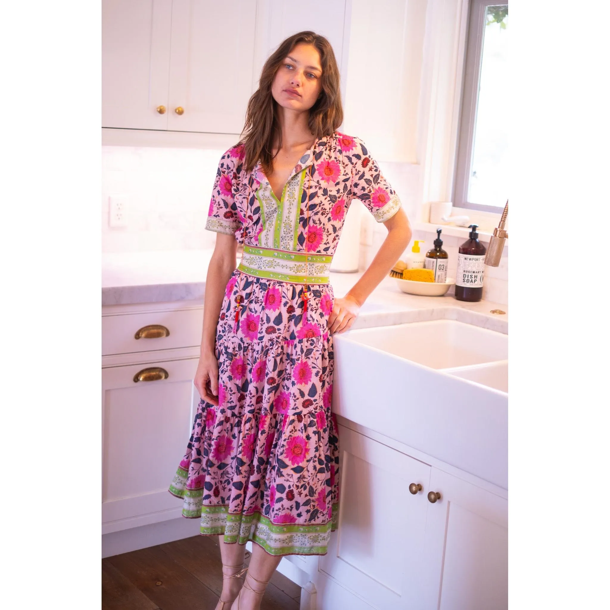 Bianca Midi Dress sold by Alicia Bell product image thumbnail 4