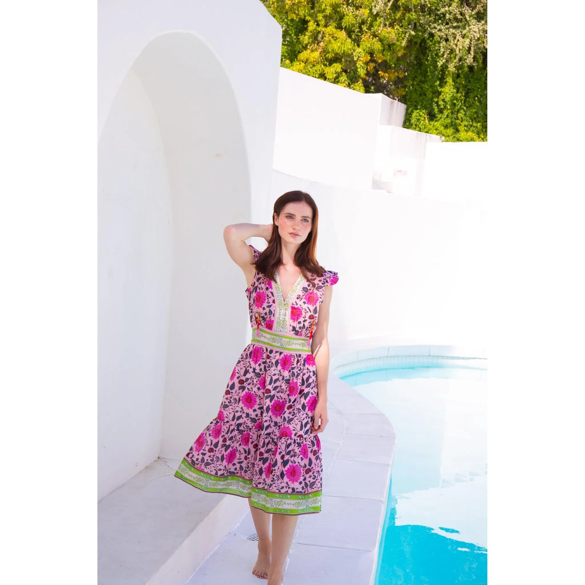 Annabelle Midi Dress sold by Alicia Bell product image thumbnail 3