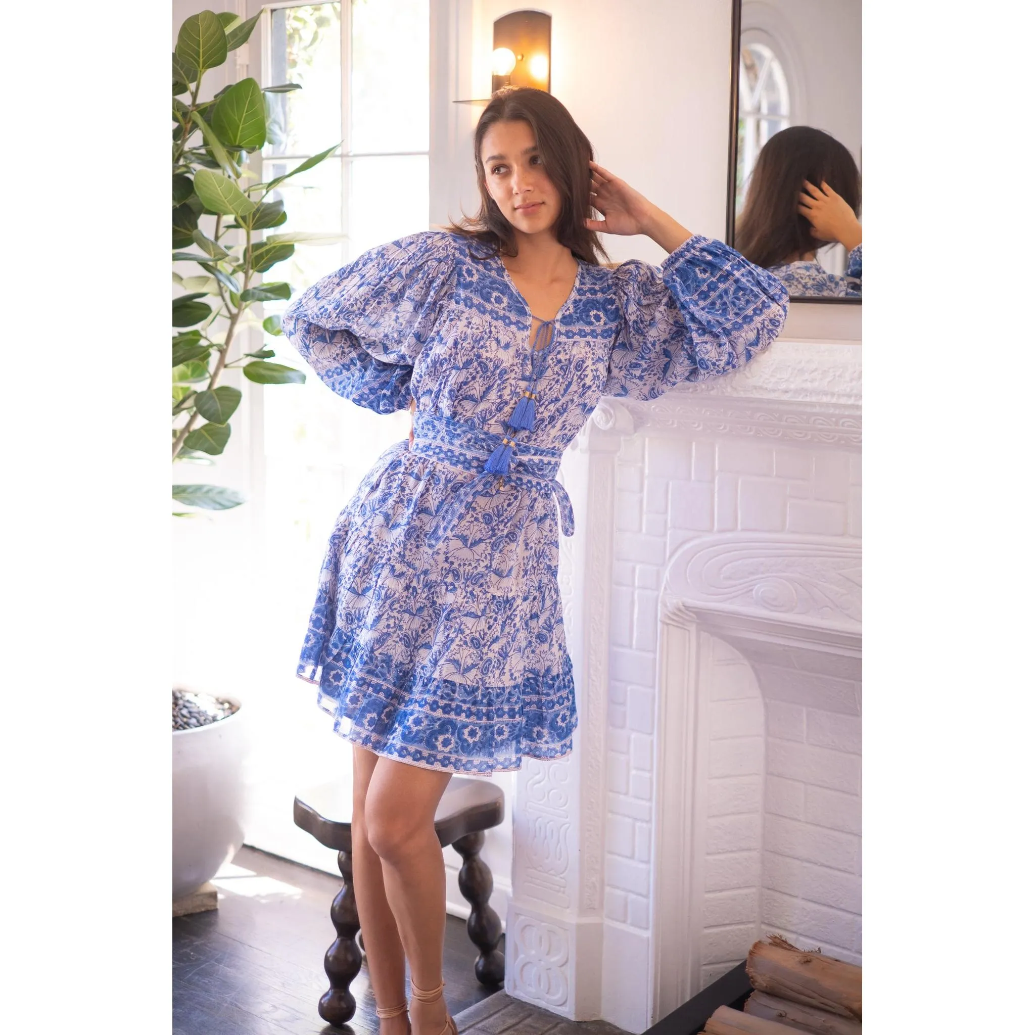 Adele Flounce Dress sold by Alicia Bell