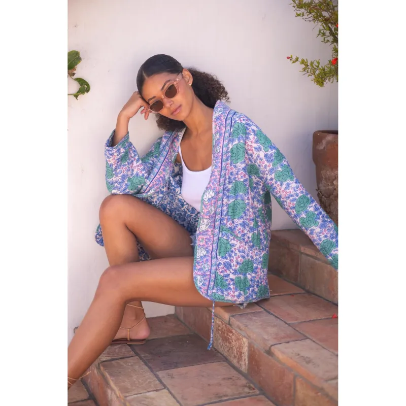 Quilted Coat made by Alicia Bell
