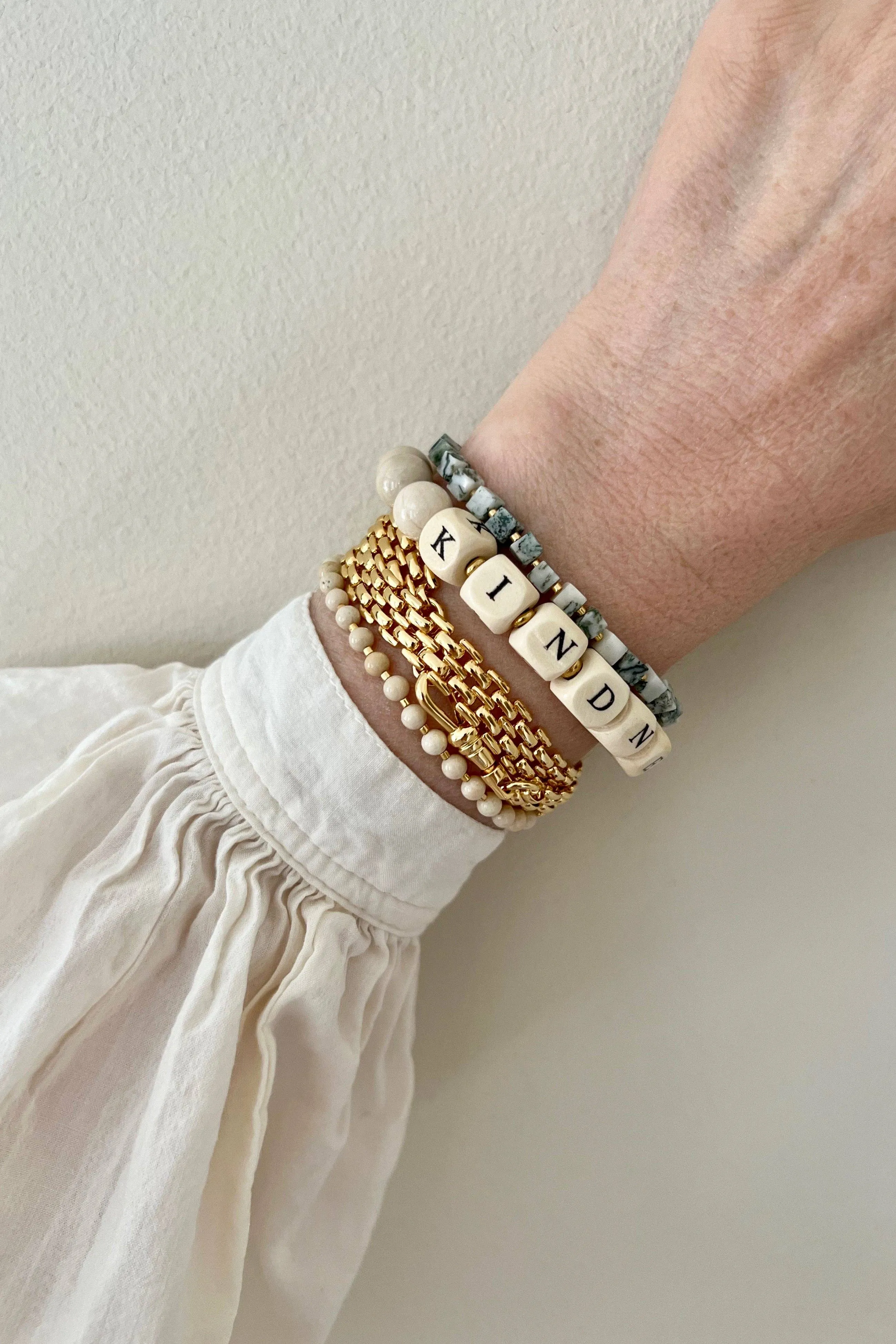 Message Bracelets: Love sold by Alicia Bell