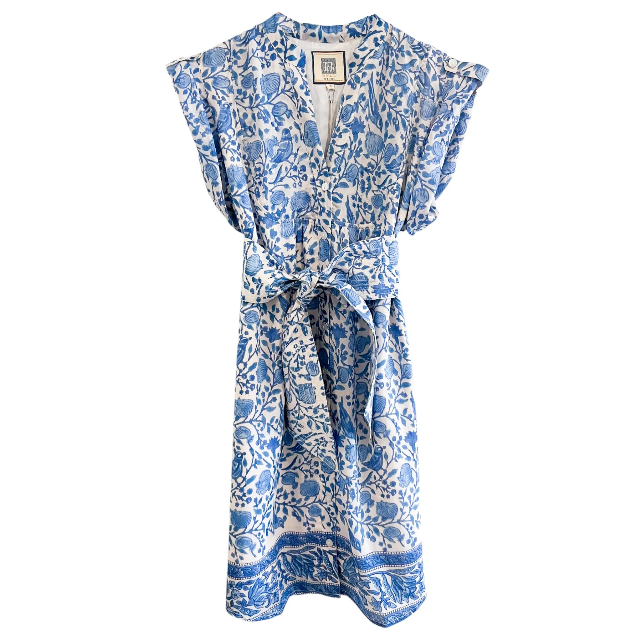 Kat Mini Shirt Dress with Belt sold by Alicia Bell