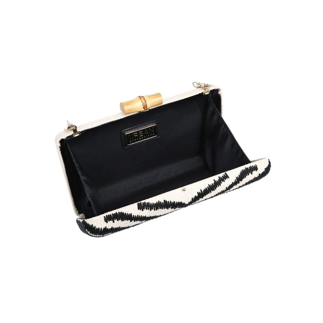 Dorit Evening Bag: Black Natural sold by Alicia Bell product image thumbnail 5