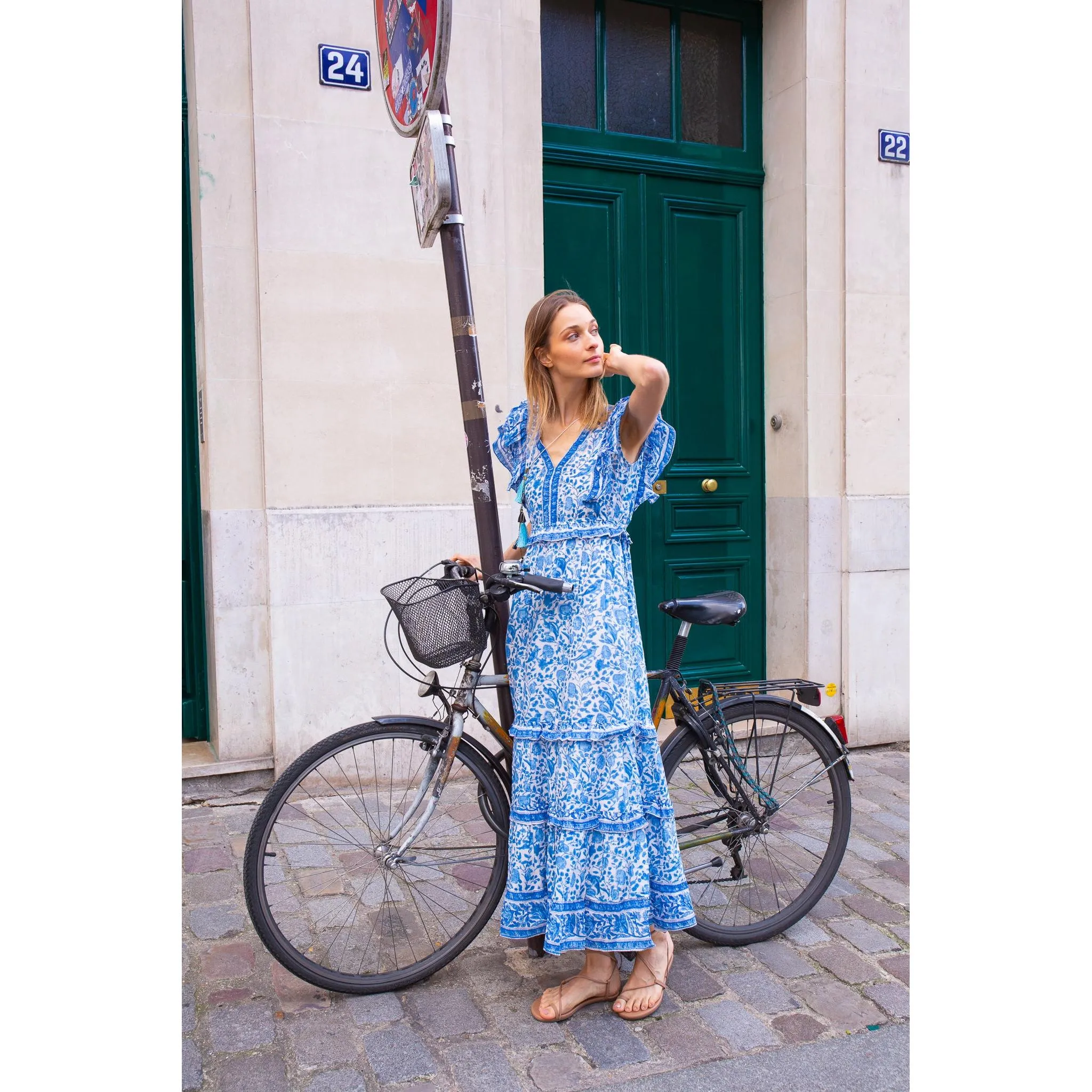 Paris Maxi Dress- PRE ORDER sold by Alicia Bell product image thumbnail 4