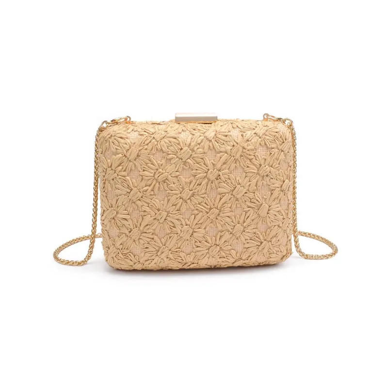 Samantha Evening Bag: Natural sold by Alicia Bell