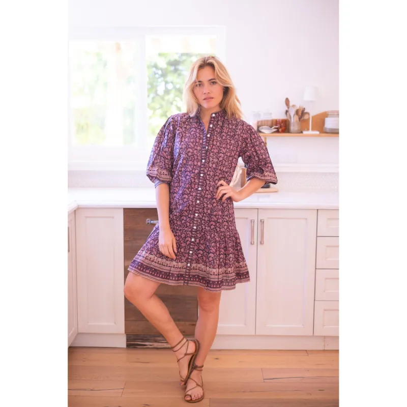 Metallic Carin Mini Dress sold by Alicia Bell