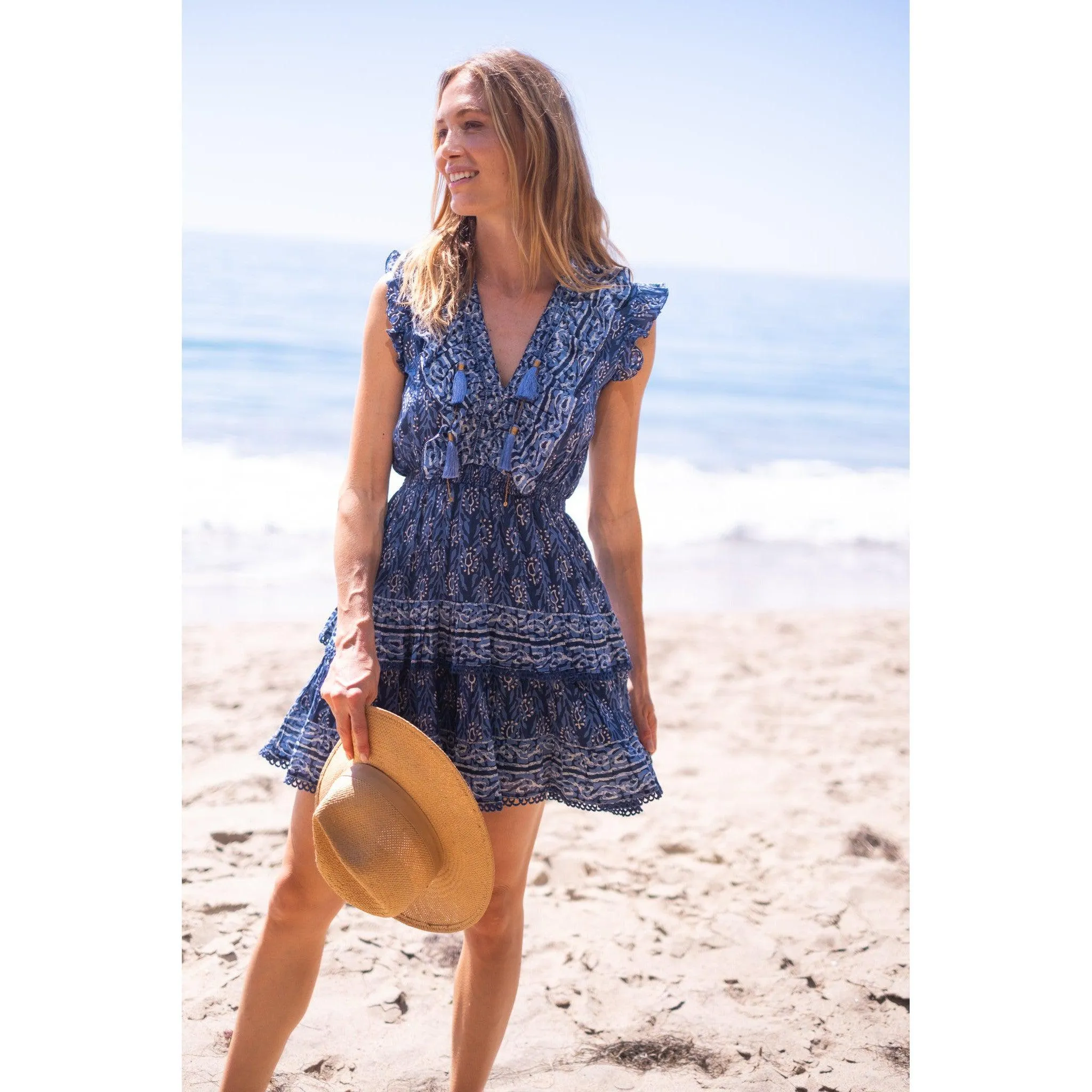 Indigo Rainey Mini Dress sold by Alicia Bell