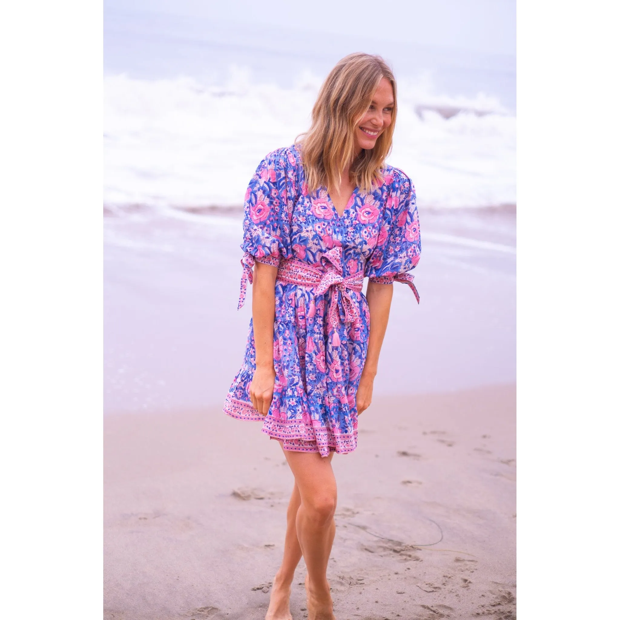 Lucy Wrap Dress sold by Alicia Bell product image thumbnail 4