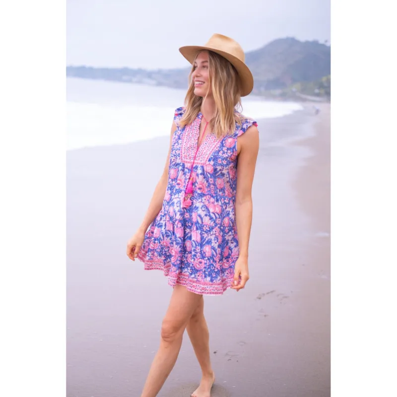 Lola Flounce Dress Cotton sold by Alicia Bell