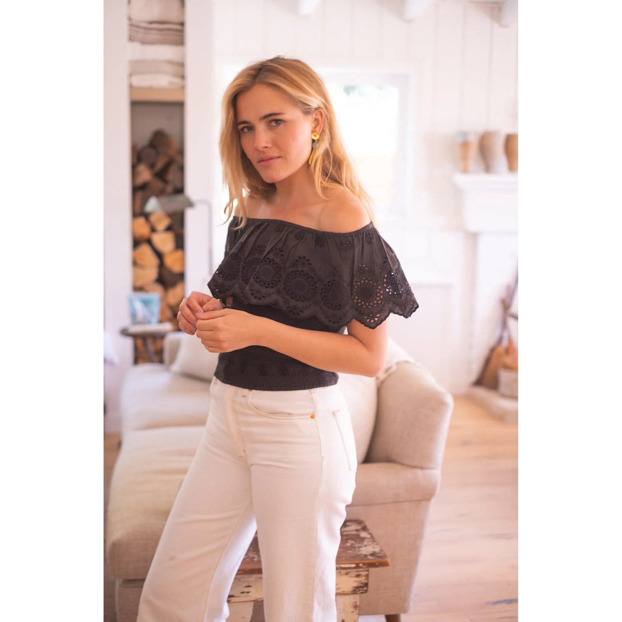 Black Emery Top sold by Alicia Bell product image thumbnail 5