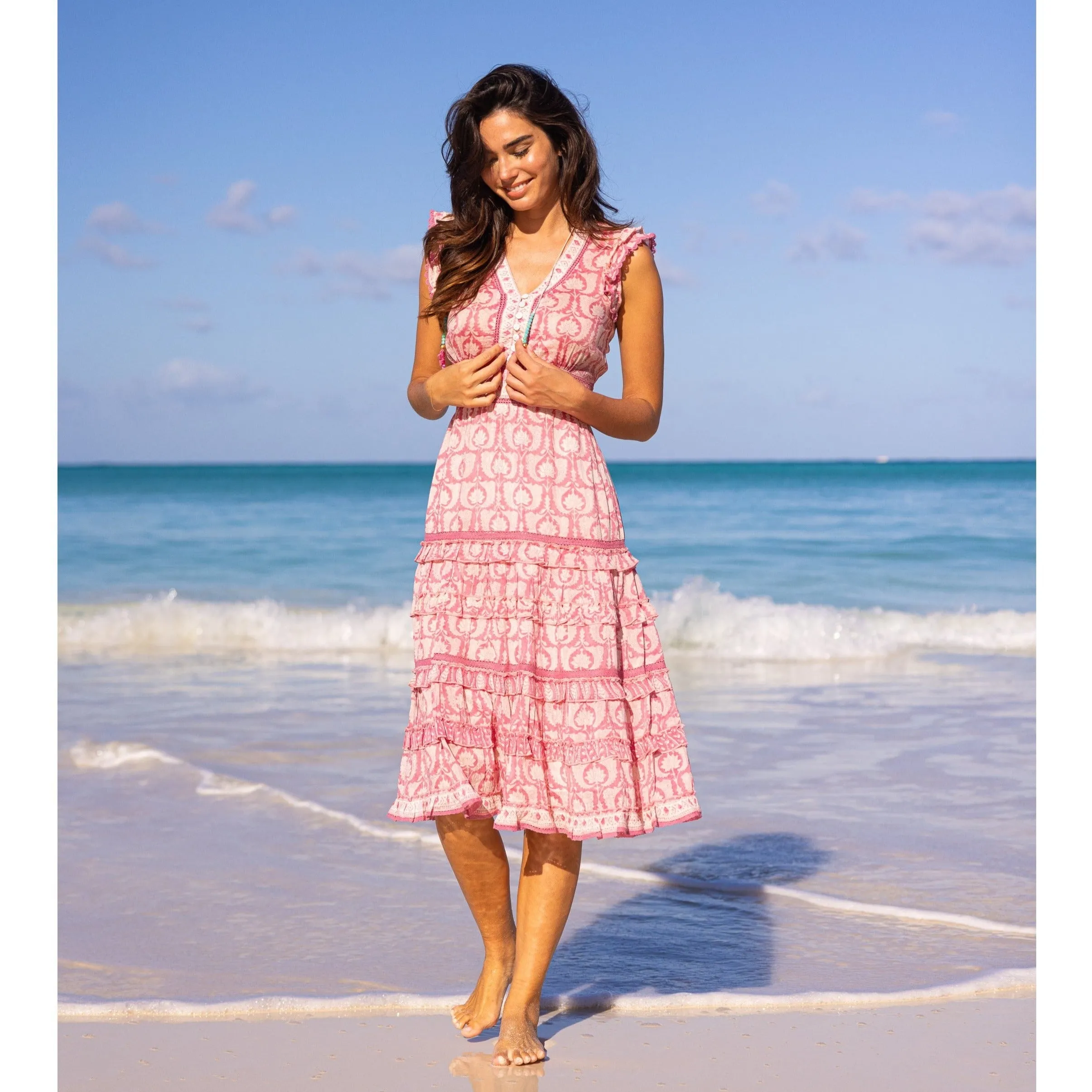 Lisa Midi Dress sold by Alicia Bell product image thumbnail 5