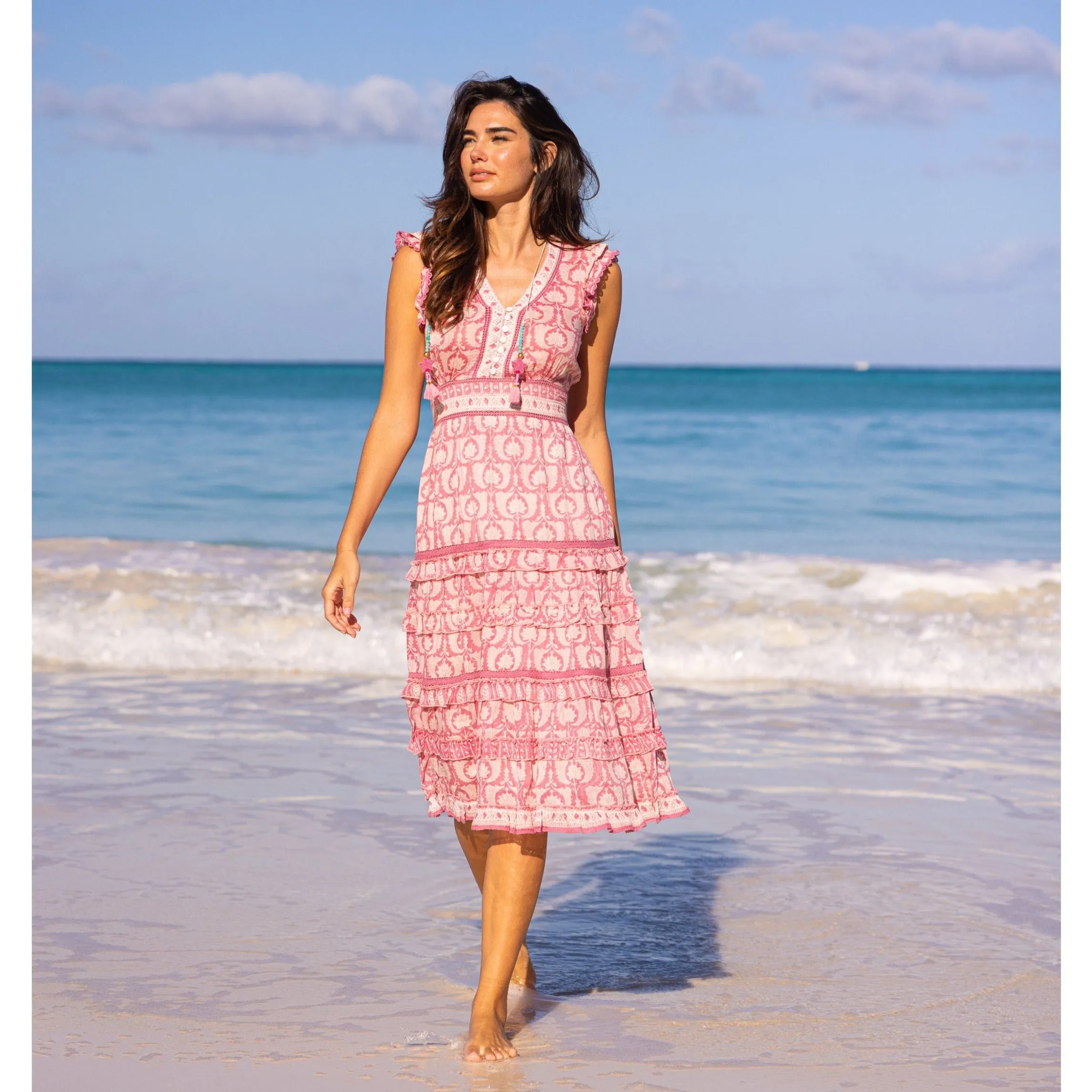 Lisa Midi Dress sold by Alicia Bell product image thumbnail 4