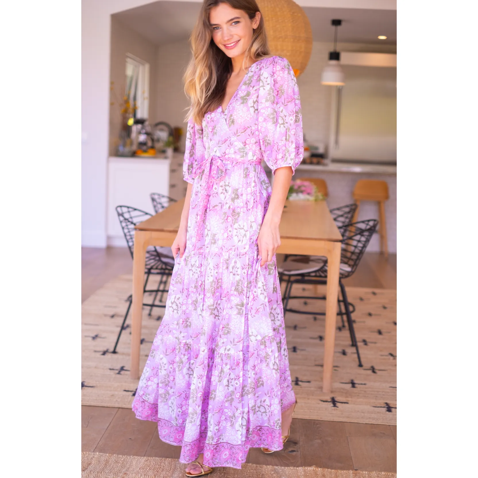 Flora Wrap Dress sold by Alicia Bell