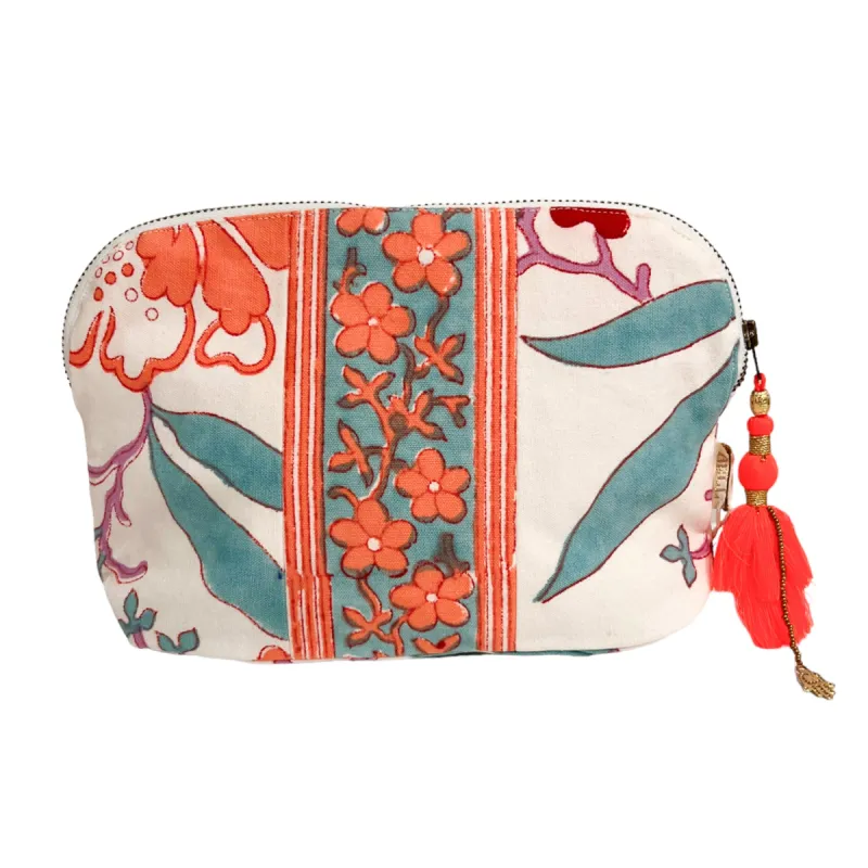 Clamshell Bag With Cotton Tassel sold by Alicia Bell