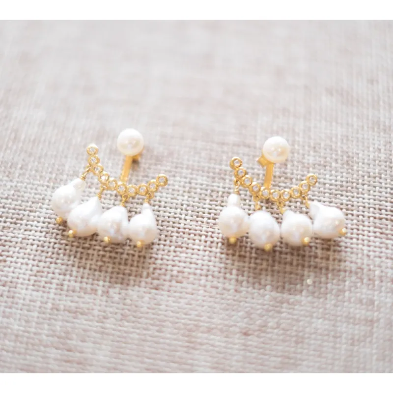 Fresh Water Pearl Earrings sold by Alicia Bell