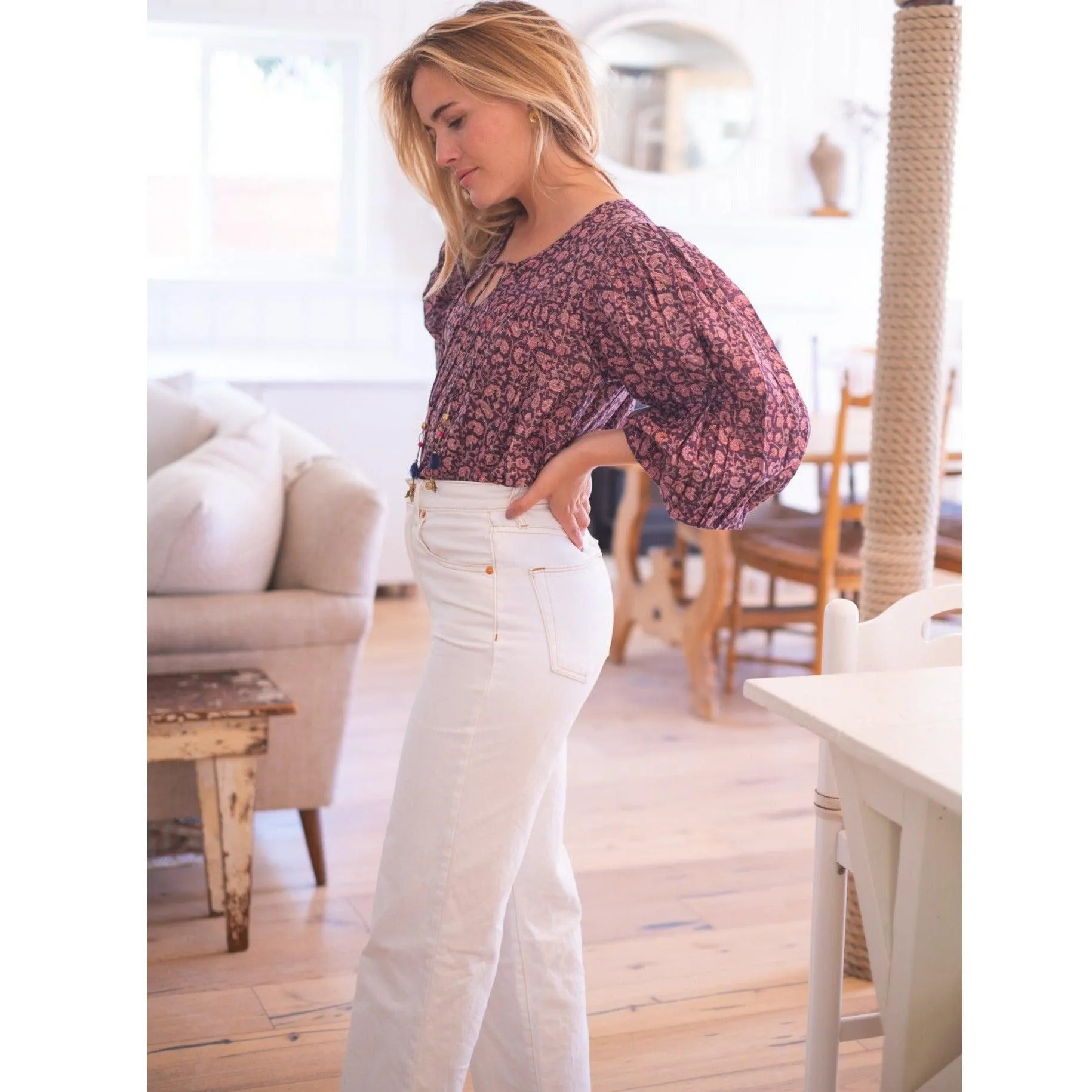 Metallic Ariana Top sold by Alicia Bell product image thumbnail 3