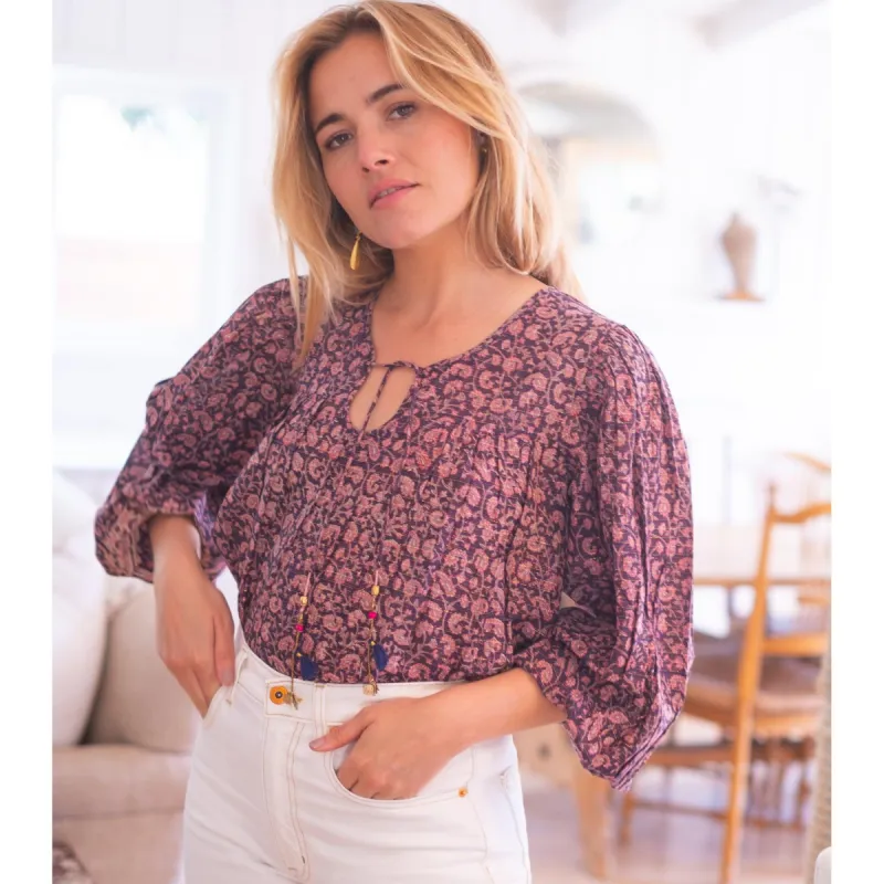 Metallic Ariana Top sold by Alicia Bell