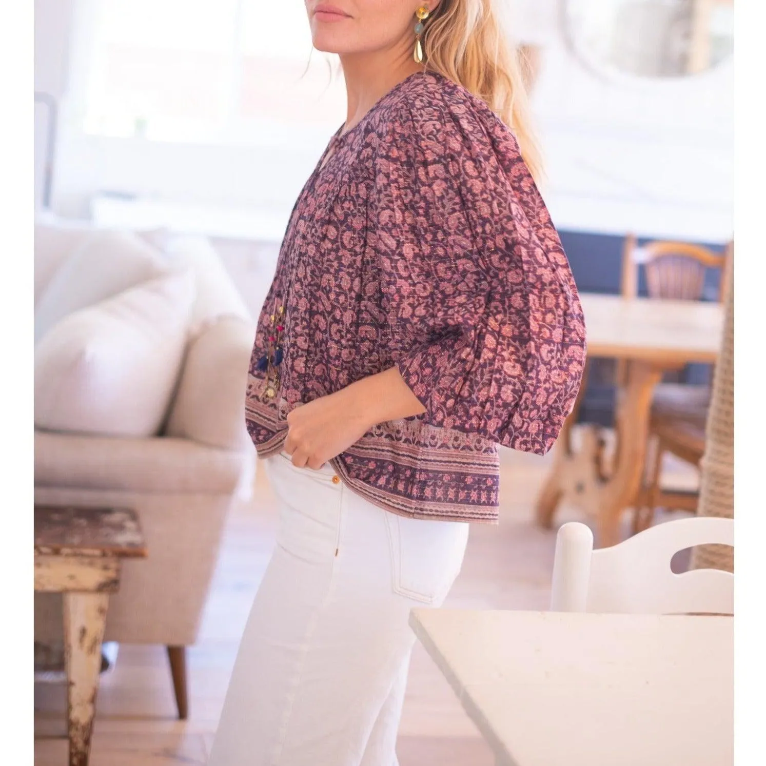 Metallic Ariana Top sold by Alicia Bell product image thumbnail 4