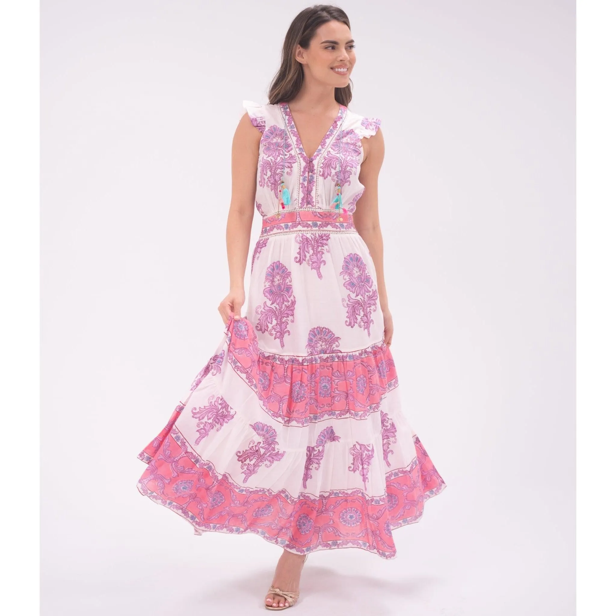 Flower Annabelle Maxi Dress sold by Alicia Bell product image thumbnail 3