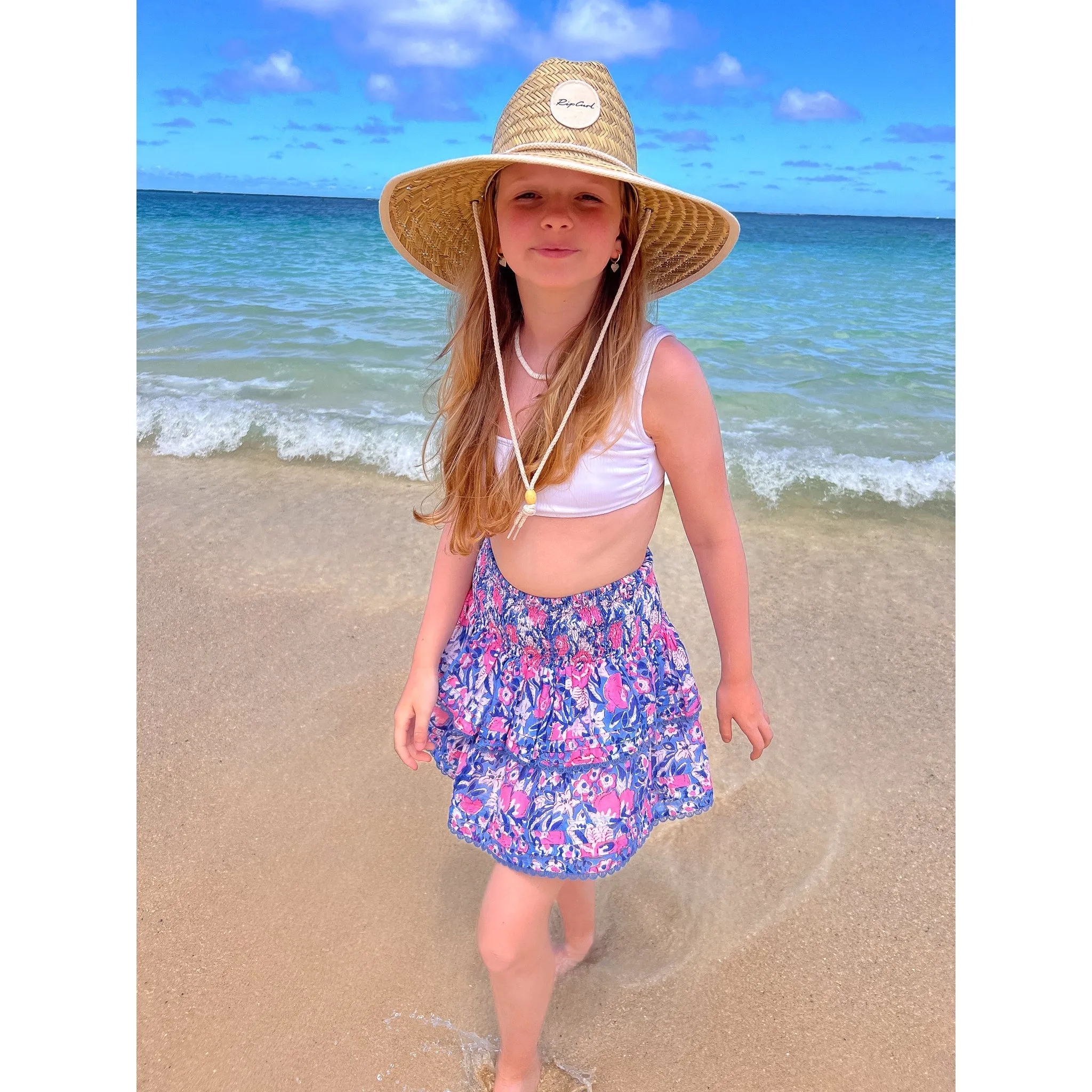 Pleated Smocked Skirt sold by Alicia Bell product image thumbnail 4