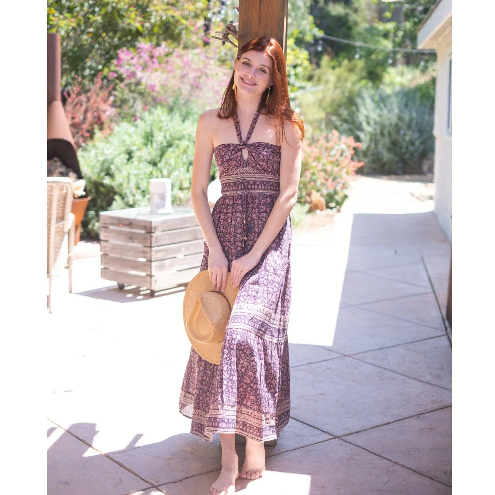 Metallic Alex Maxi Dress sold by Alicia Bell product image thumbnail 2