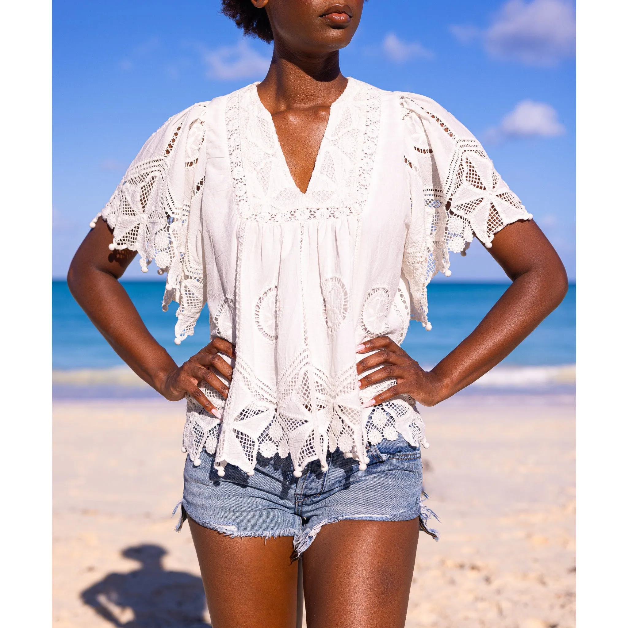 Angel Top Eyelet sold by Alicia Bell product image thumbnail 2