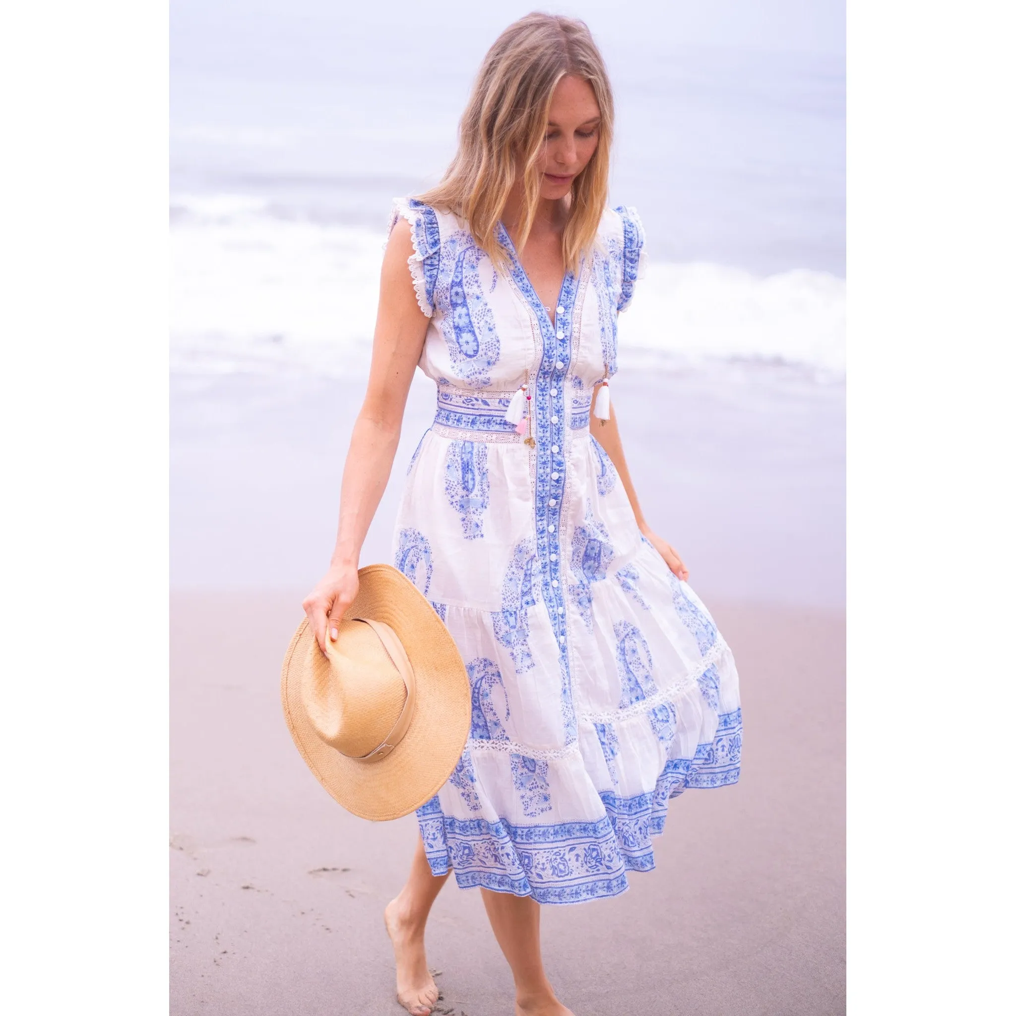 Blake Midi Dress sold by Alicia Bell product image thumbnail 5