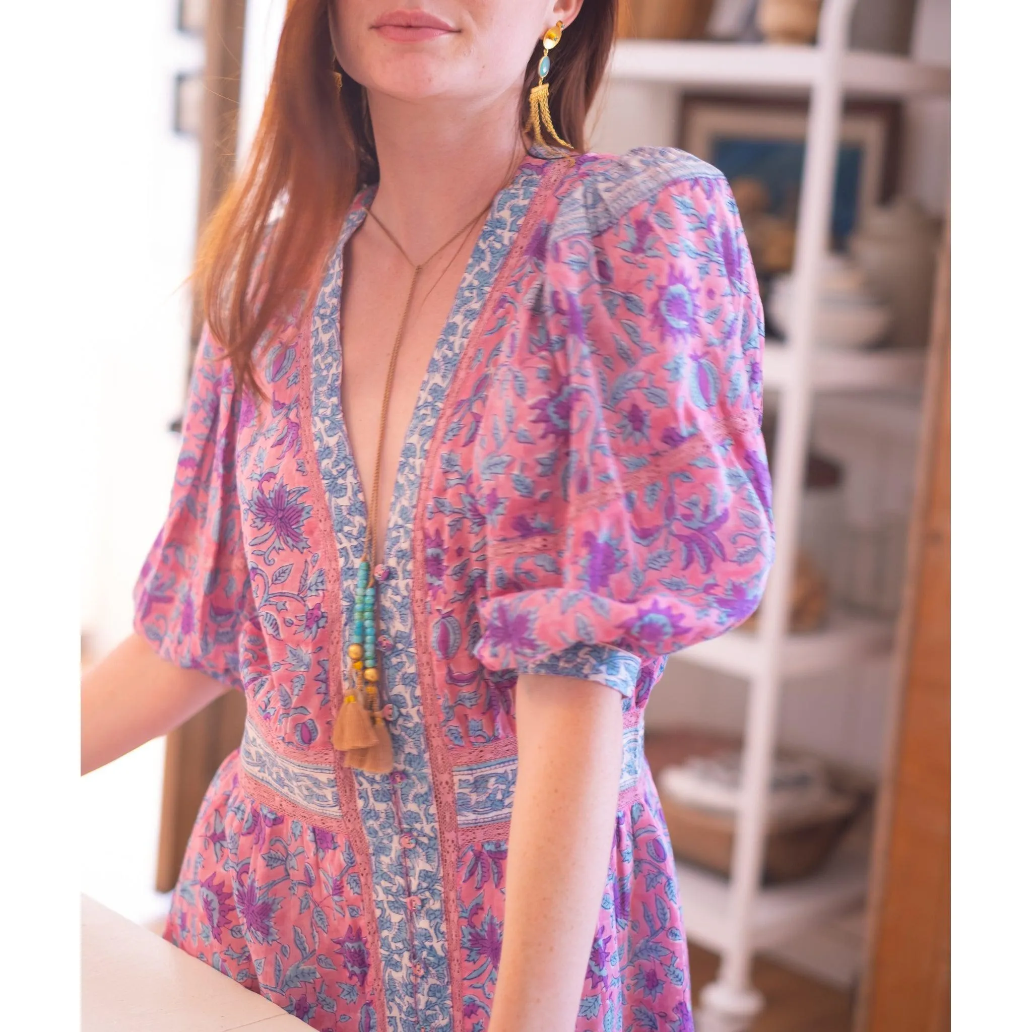 Pink Ann Mini Dress sold by Alicia Bell product image thumbnail 5