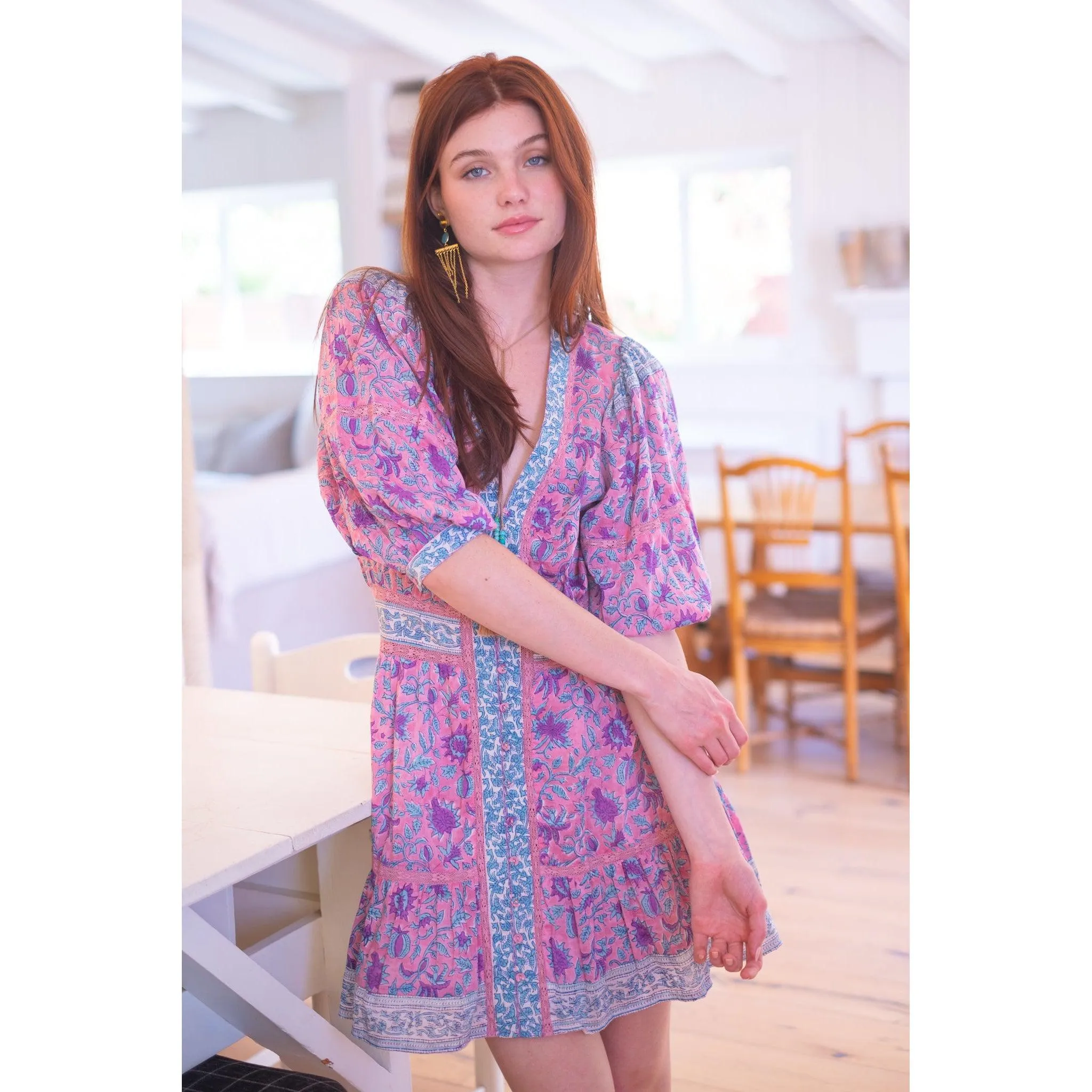 Pink Ann Mini Dress sold by Alicia Bell