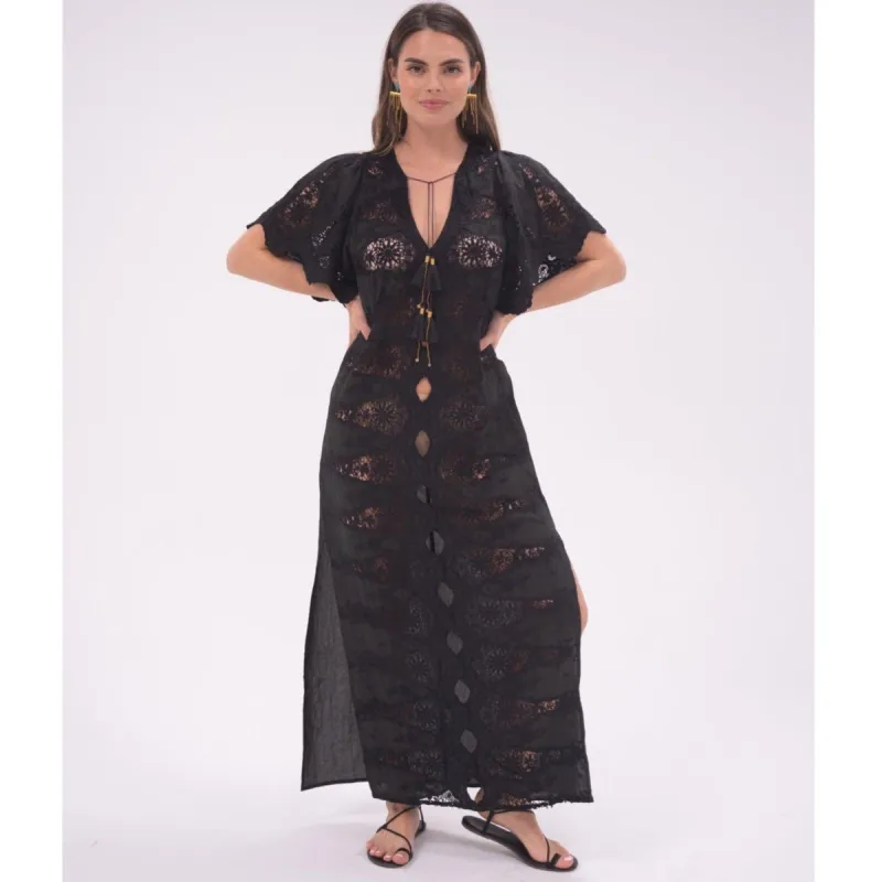 Black Angel Kaftan Lace sold by Alicia Bell